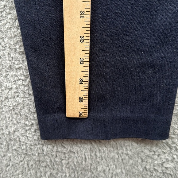 Lauren Ralph Lauren Womens Navy Blue Pants Size 8 Petite - Picture 6 of 9